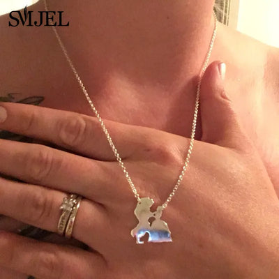 Necklace for Women Prince Princess Pendant Necklaces Lover Accessories Gifts