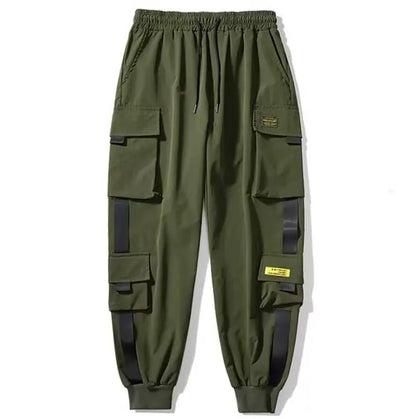 Workwear pants for men, trendy men's clothing for spring casual and loose men's sport