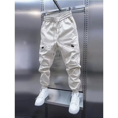 Men's Harem Pants Man Breathable Casual Pants Man Straight Trousers