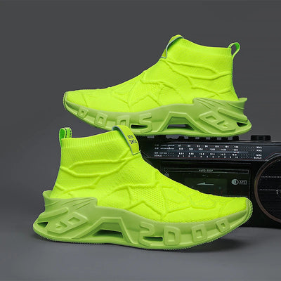 Men's Outdoor Sports Shoes - High-Top Sports Shoes Are Novel and Fashionable