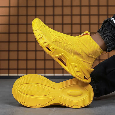 Men's Outdoor Sports Shoes - High-Top Sports Shoes Are Novel and Fashionable