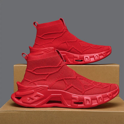 Men's Outdoor Sports Shoes - High-Top Sports Shoes Are Novel and Fashionable