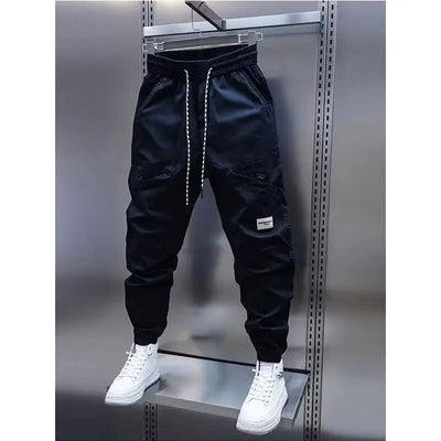 Men's Harem Pants Man Breathable Casual Pants Man Straight Trousers