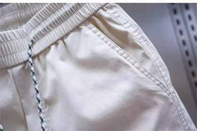 Men's Harem Pants Man Breathable Casual Pants Man Straight Trousers
