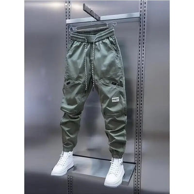 Men's Harem Pants Man Breathable Casual Pants Man Straight Trousers