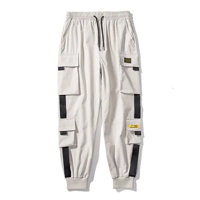 Workwear pants for men, trendy men's clothing for spring casual and loose men's sport