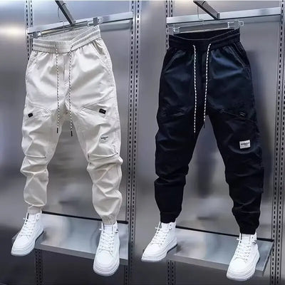 Men's Harem Pants Man Breathable Casual Pants Man Straight Trousers