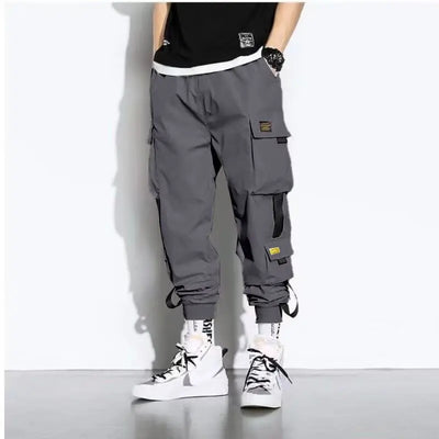Workwear pants for men, trendy men's clothing for spring casual and loose men's sport