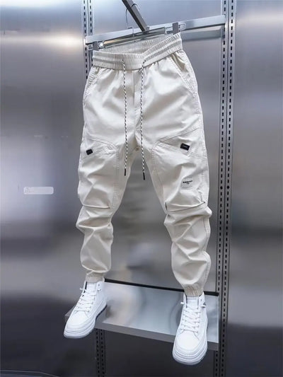 Men's Harem Pants Man Breathable Casual Pants Man Straight Trousers