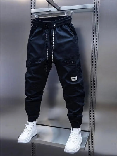 Men's Harem Pants Man Breathable Casual Pants Man Straight Trousers
