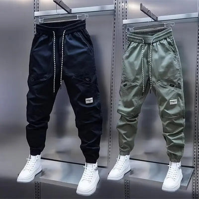 Men's Harem Pants Man Breathable Casual Pants Man Straight Trousers
