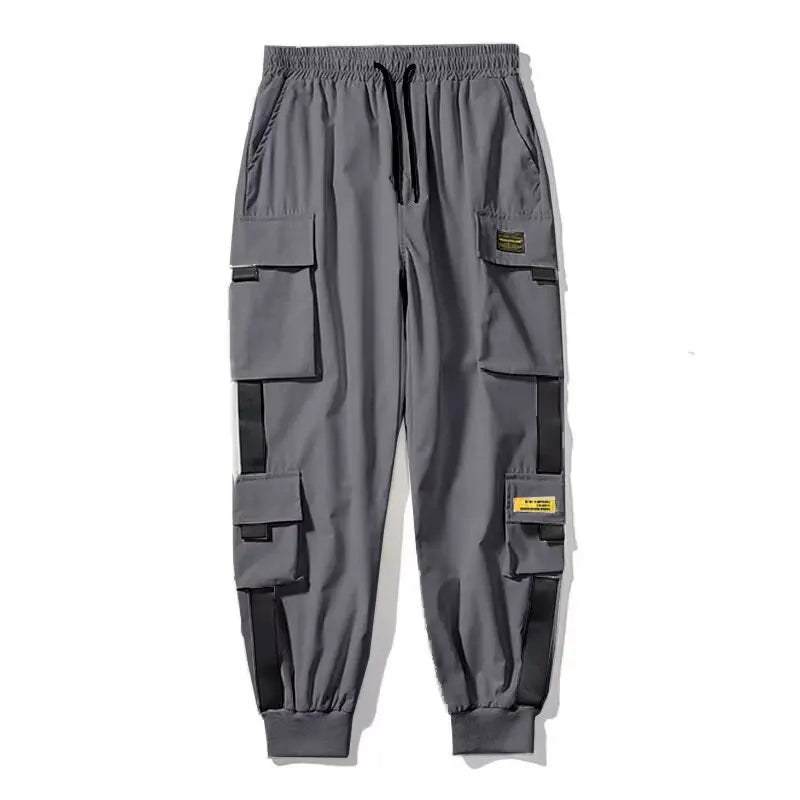 Workwear pants for men, trendy men's clothing for spring casual and loose men's sport