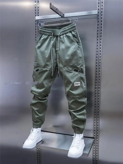 Men's Harem Pants Man Breathable Casual Pants Man Straight Trousers